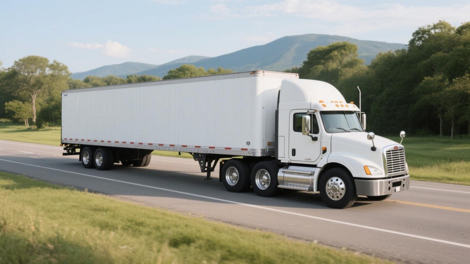 Semi-trailer cargo box Semi-trailer cargo box