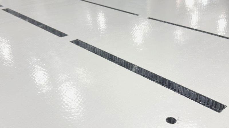 Holycore's Holypan cutting process demonstration Holycore's Holypan cutting process demonstration